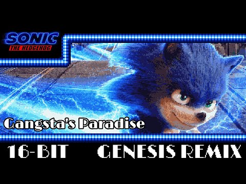 [16-bit;genesis]coolio---gangsta's-paradise(sonic-movie-trailer-song-1)