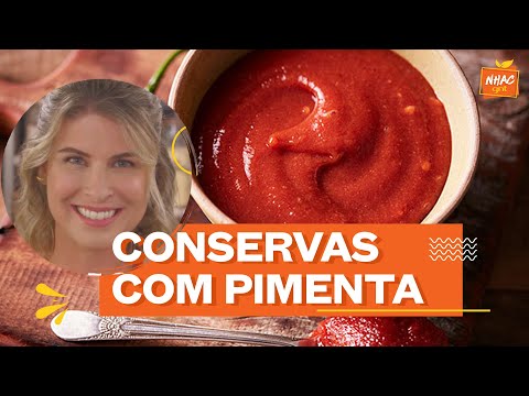 PIMENTA: Aprenda a fazer dois tipos de conserva e um molho | Cozinha Prática