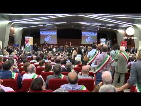 راهپیمایی اعتراض آمیز شهردارن