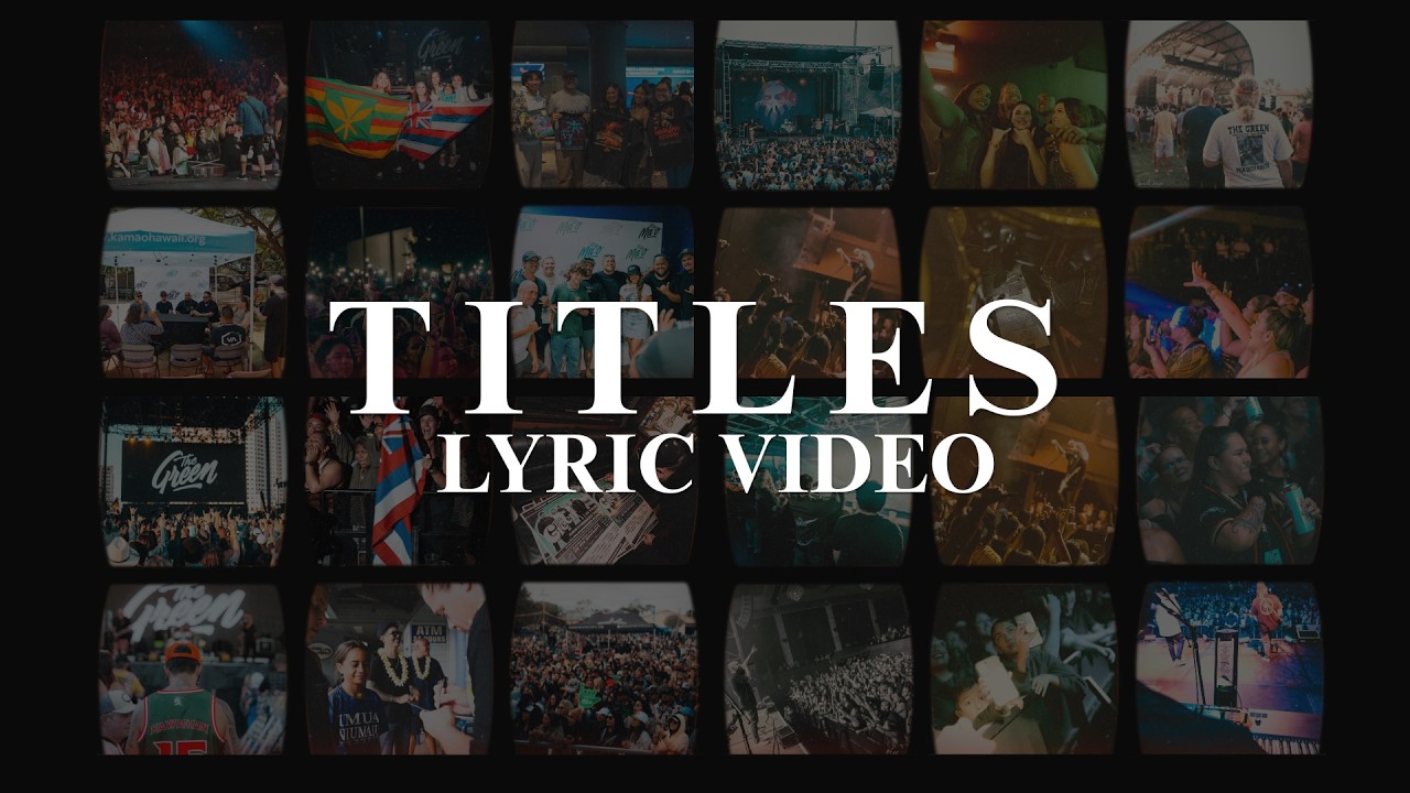 Watch The Green - Titles (Official Lyric Video) on YouTube Watch The Green - Titles (Official Lyric Video) on YouTube