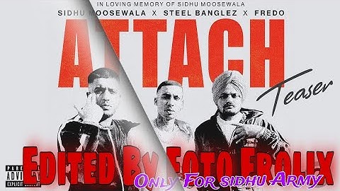 Attach (Teaser) Sidhu Moose Wala  | Steel Banglez ft Fredo @SidhuMooseWalaOfficial