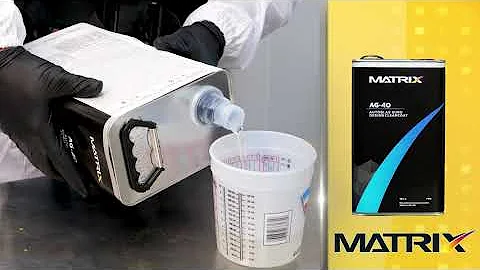 Ryan Evans Talks Matrix AG-40 Clearcoat