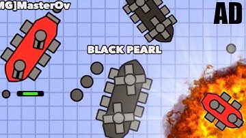 Doblons.io NEW BOSS Tank Defeated As Epic Biggest BattleShip!! - New Update - Diep.io With Ships!