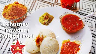 Chutney Powder for Tiffins - Dosa Milagai Podi South-Indian Idli Pongal Tamil Palakkad Iyer Telugu