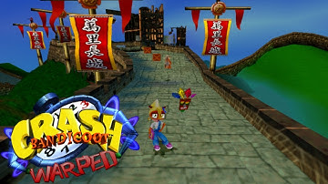 Crash Bandicoot 3: Warped (PS1) 105% - Part 3 - Orient Express