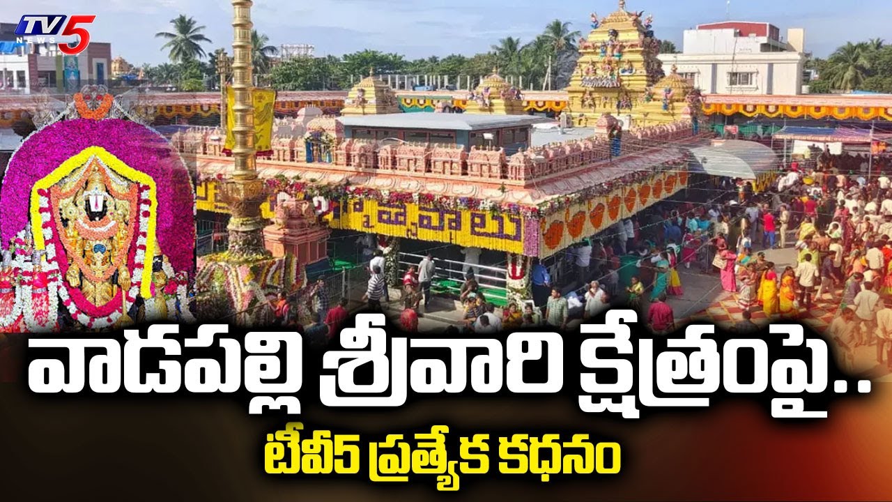 TV5 Special Story On Vadapalli Brahmotsavalu | Konaseema Tirumala | Vadapalli Temple | TV5 News APT