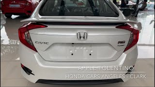 2019 HONDA CIVIC 1.5 RS TURBO NAVI CVT ( Exterior ) Platinum White Pearl