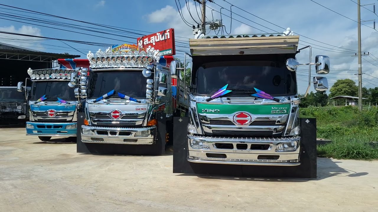 พาชมรถดั้มแต่งสวยอู่ส. สุนันท์การช่างครับ