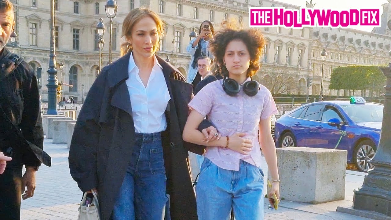 Jennifer Lopez Explores Louvre Museum and Mona Lisa After Camera Shopping in Paris, France