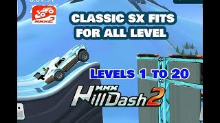 MMX Hill Dash 2::: New Vehicle CLASSIC SX Cleared all 20 levels screenshot 2