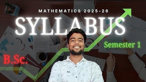 bsc 1st year 1st semester mathematics syllabus 2025-26 | differential calculus and integral calculus
