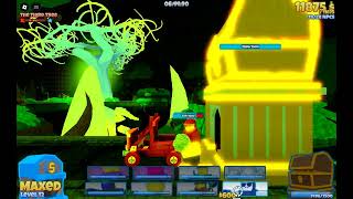 least efficient way to beat the battle bricks chapter 5 final boss ( the third tree / lichen