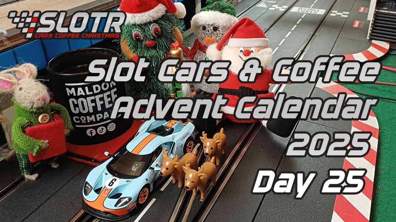 Адвент-календарь «Slot Cars & Coffee» 2025, день 25.