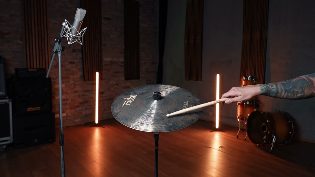 【DimMoire】Crash x PO ブラック Black Shadow Series Crash | Hand-Hammered B20 Cymbals | Trakian