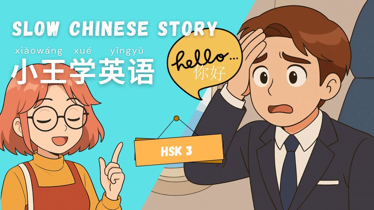 Easy listening practice  | Comprehensible input Chinese story for HSK 3