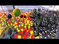 【UEBS】Stickman VS Zombie City Battle | Ultimate Epic Battle Simulator