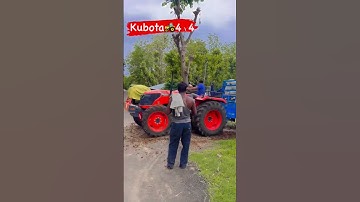 kubota mu 5501 4wd drive #power #kubota #songs #song #tractor #trolley #fun #music #asmr #pewdiepie