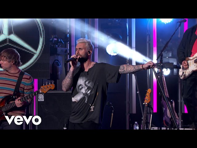Maroon 5 - What Lovers Do (Jimmy Kimmel Live!/2018) class=