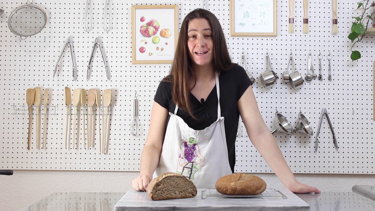 Pan 100% integral de masa madre