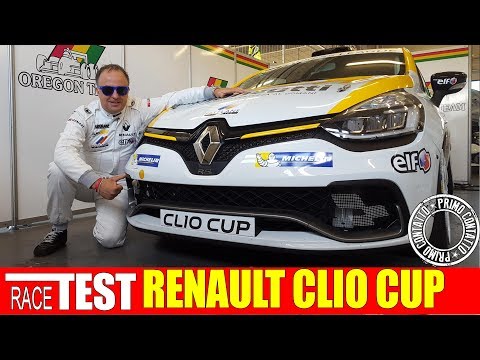 Come è fatta un'auto da corsa (preparazione x gare pista) | Test racing telemetria Renault Clio Cup