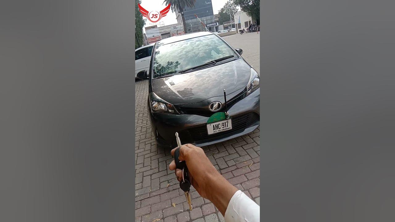 Toyota Vitz side mirror Auto Retract installation with remote YouTube