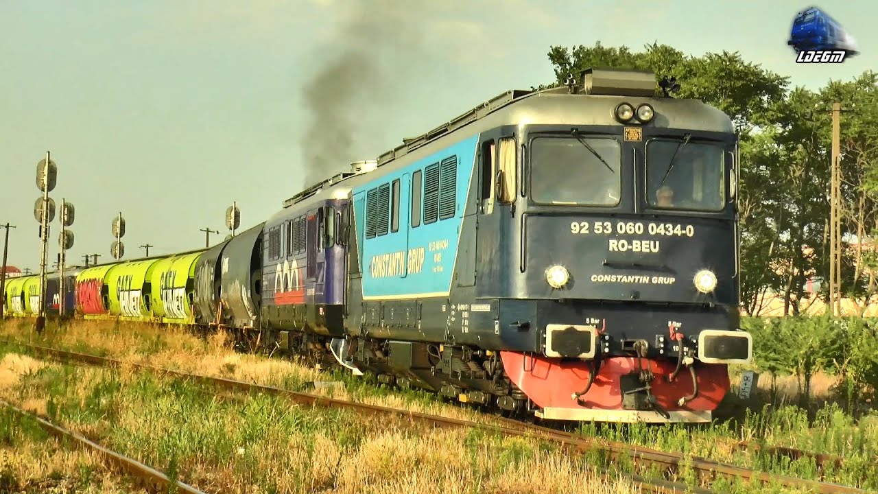Trenuri în Gara Oradea Vest 🚆🚅🚂 Trains in Orade Vest Railway Station - 26 July 2025