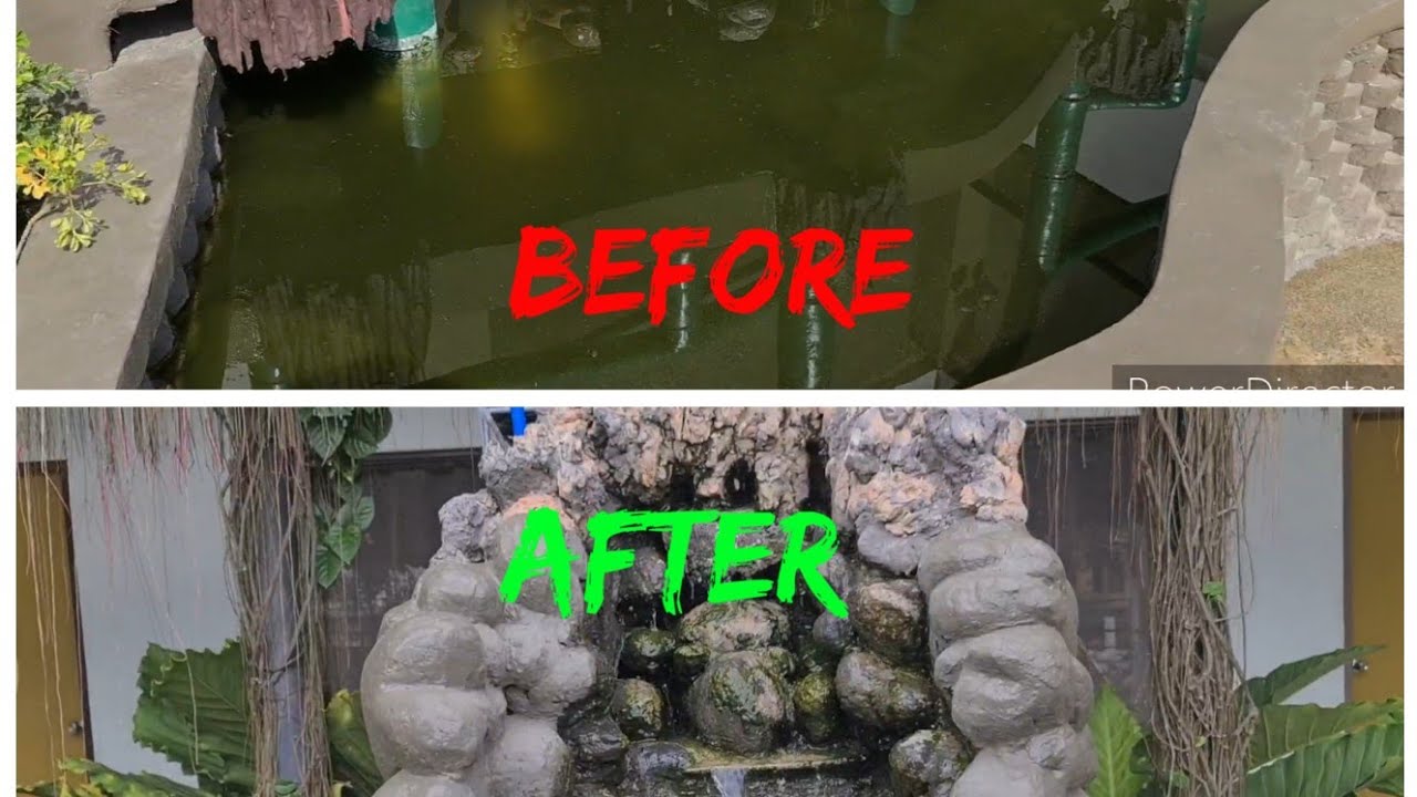 How to make a fishpond filter. DIY YouTube