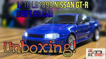 [RC CAR 알씨카]_LDRC 1/18 LD1899 GTR RWD Rc Car (NISSAN GTR 미니 드리프트 RC카 언박싱!)