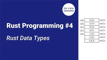 Rust Programming #4 | Rust data types
