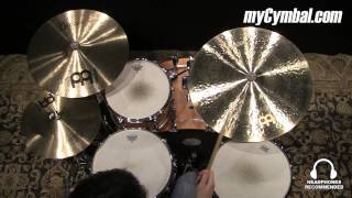 Meinl 22 Byzance Jazz Sweet Spiral Ride Cymbal (LTD-B22JSSR-1051114C)