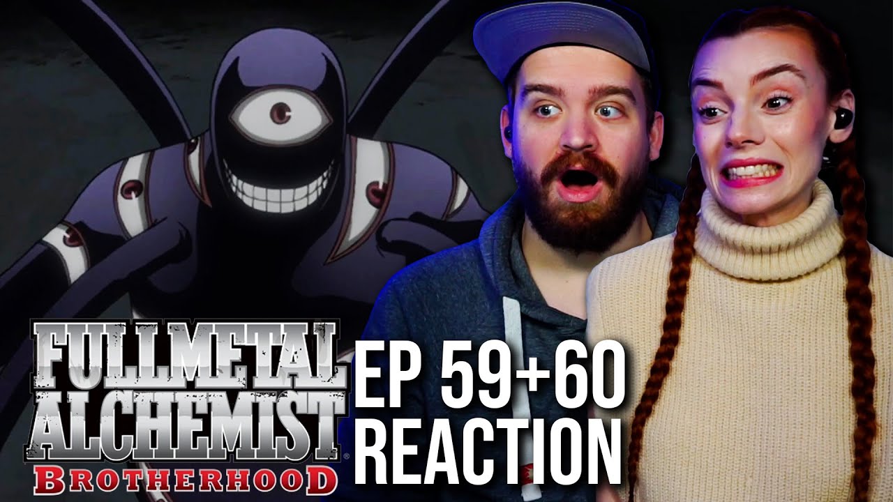 WHAT DID HE JUST DO?!? | Full Metal Alchemist Brotherhood Ep 59+60 Reaction & Review