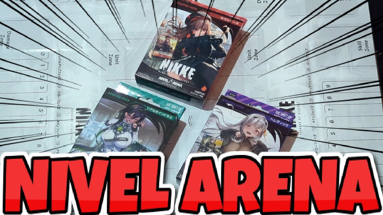 ルール説明】とうとう日本で発売されたNIVEL ARENAのスターターデッキ