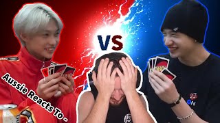 Aussie Reacts To - Felix and Bangchan playing uno | | The Game That Makes Or Breaks Friendships!