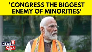 PM Modi Interview | PM Modi Attacks Congress On Minority Politics In His Recent Interview | N18V