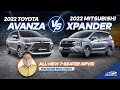 2022 Toyota Avanza vs Mitsubishi Xpander Global Comparison | Philkotse Spec Check