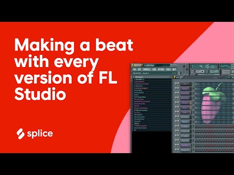 Making a beat in every version of FL Studio (1-20)