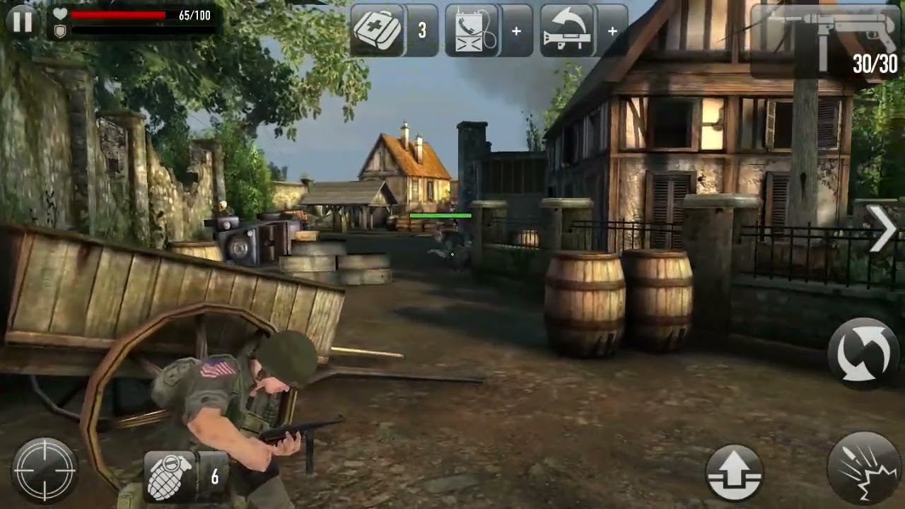 How to play Frontline Commando DDay 6 YouTube