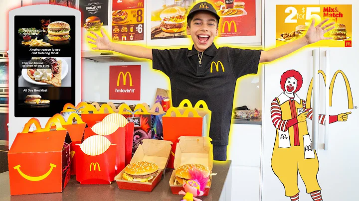 We OPENED Our Own McDONALD'S At HOME!! | The Royal...