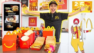 We OPENED Our Own McDONALD'S At HOME!! | The Royalty Family screenshot 5