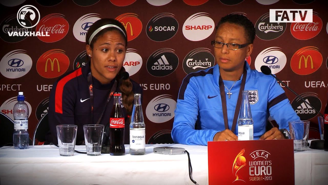 steph houghton injury EURO 2013: Pre Russia press conference with Hope Powell and Alex Scott