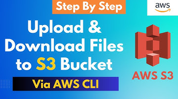How to Upload & Download Single or Multiple files to S3 Bucket with AWS CLI | Step By Step Tutorial