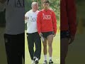 Ronaldo and Alex Ferguson