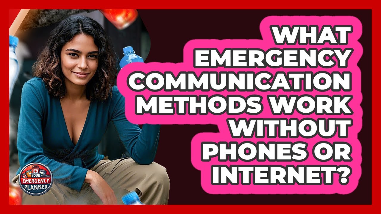 What Emergency Communication Methods Work Without Phones Or Internet? - Your Emergency Planner