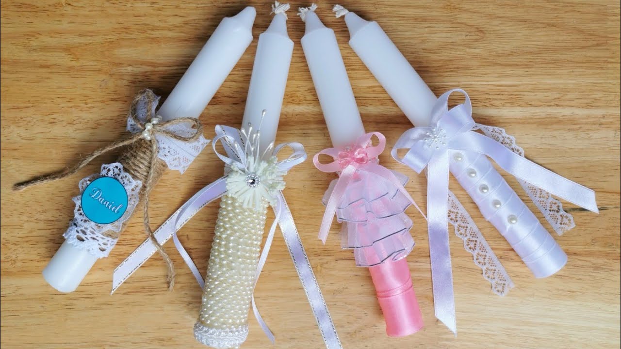 Share 69+ candle decoration for christening latest - vova.edu.vn