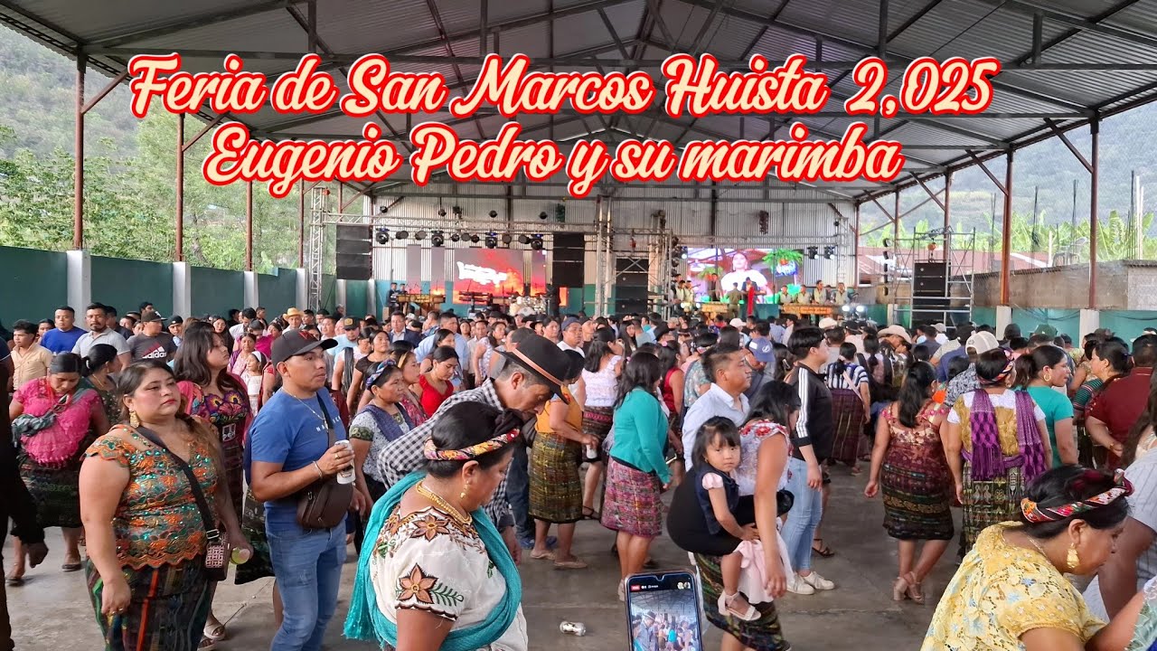 El son de nuestro amor Eugenio Pedro. Feria de San Marcos Huista 2,025.