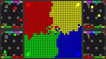 Multiply or Release - Gold War | Algodoo Marble Race #3