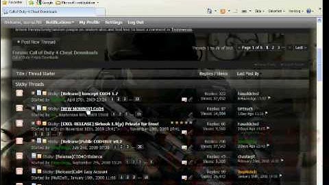 [HOW TO]COD4 AIMBOT AND WALLHACK DOWNLOAD!