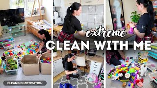 Clean With Me & Declutter Kids Toys Cleaning Motivation Stay At Home Mom