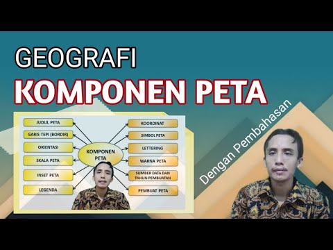 KOMPONEN PETA (LENGKAP)