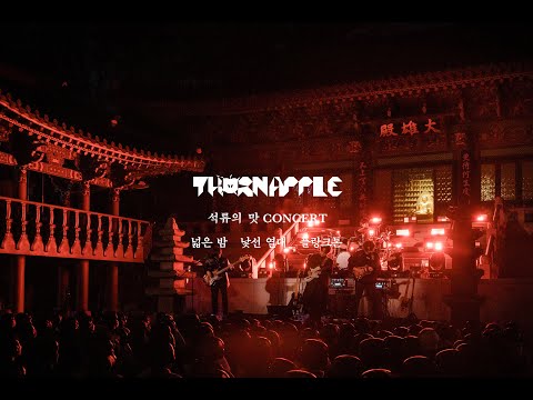 쏜애플(THORNAPPLE) - 넓은 밤 / 낯선 열대 / 플랑크톤 (Nightwalk / Strange Tropics / Plankton) '석류의 맛' Live ver.